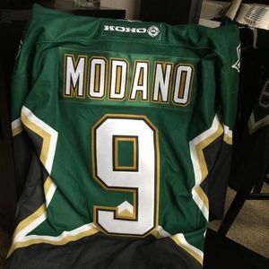 Dallas Stars Mike Modano Throwback Jersey
